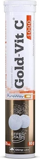 Olimp Sport Nutrition Gold-Vit C Вітамін для підвищення імунітету, шкіри та антиоксидантної дії 1000мг апельсин 20 табл. еф.