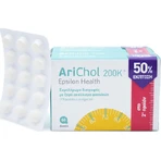Добавка для схуднення Epsilon Health Arichol 200Κ 2 x 30 таблеток для схуднення: ціни та характеристики