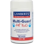 Lamberts Multi-Guard For Kids Мультивитамины для энергии, укрепления иммунитета и волос 100 таблеток: цены и характеристики