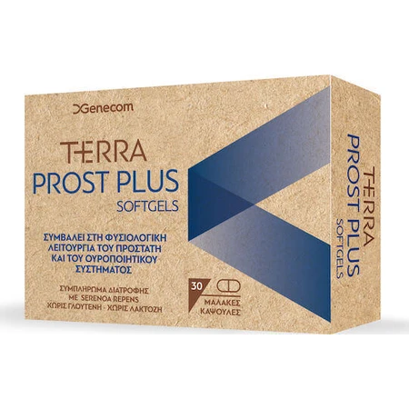 Genecom Terra Prost Plus Харчова добавка Спеціальна 30 м'яких гелів: ціни та характеристики