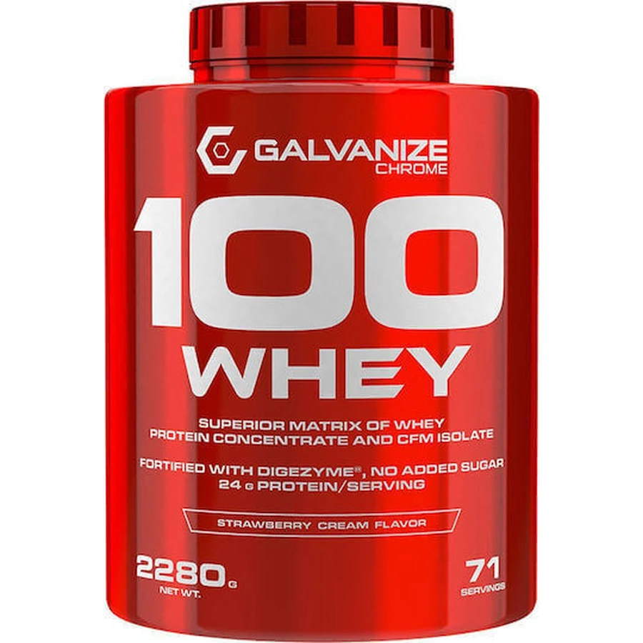 Galvanize Nutrition 100 Whey Сывороточный протеин со вкусом французской ванили 2,28 кг: цены и характеристики