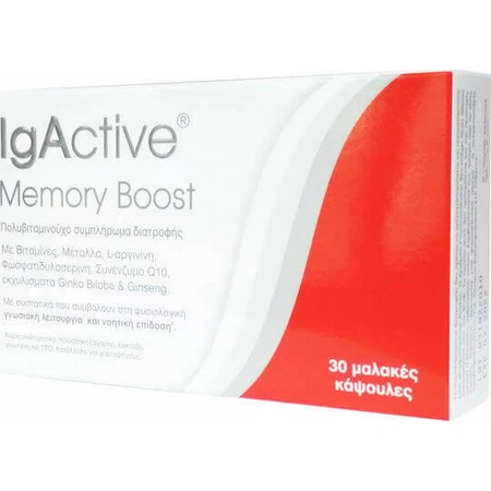 IgActive Memory Boost Memory Supplement 30 м'яких гелів: ціни та характеристики