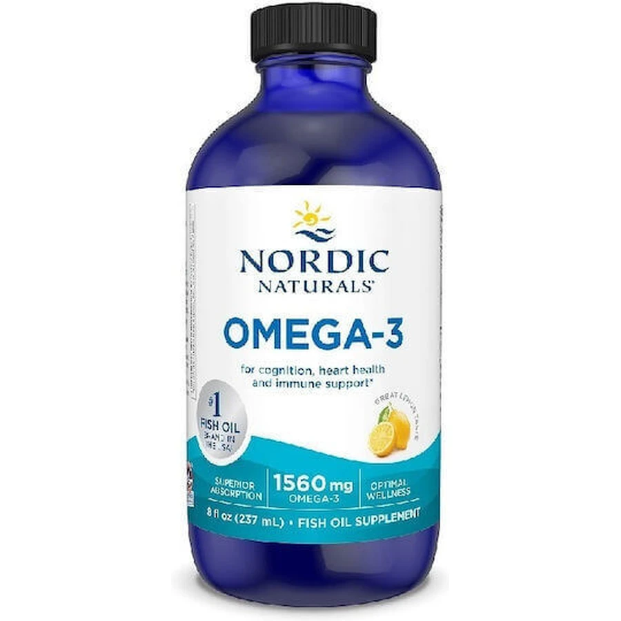 Nordic Naturals Омега 3 Рыбий жир 237 мл Лимон: цены и характеристики