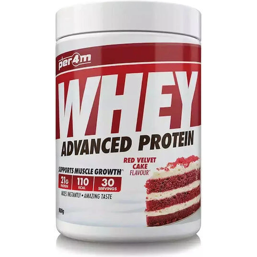 Per4m Whey Advanced Сывороточный протеин со вкусом торта "Красный бархат" 900 гр.: цены и характеристики