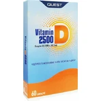 Quest Vitamin D3 Вітамін для підтримки імунітету та здоров'я яєць 2500iu 60 таблеток: ціни та характеристики