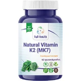 Full Health Natural Vitamin K2 MK7 Egg Health Vitamin K2 MK7 150мкг 60 рослинних капсул