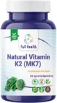 Full Health Natural Vitamin K2 MK7 Egg Health Vitamin K2 MK7 150мкг 60 рослинних капсул