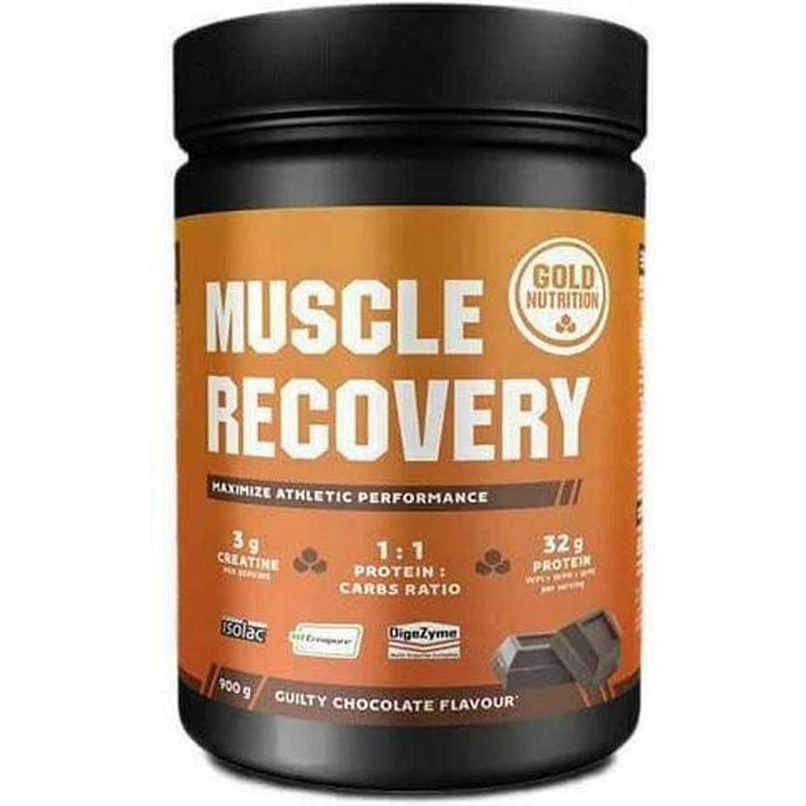 Gold Nutrition Відновлення м'язів Спеціальна дієтична добавка для відновлення м'язів 900гр Шоколад Шоколад Vinovata: ціни та характеристики