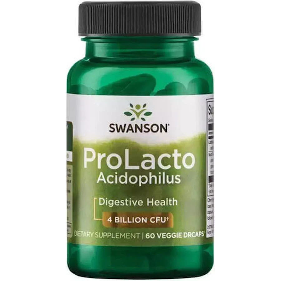Swanson ProLacto Acidophilus Пробиотик 60 растительных капсул: цены и характеристики