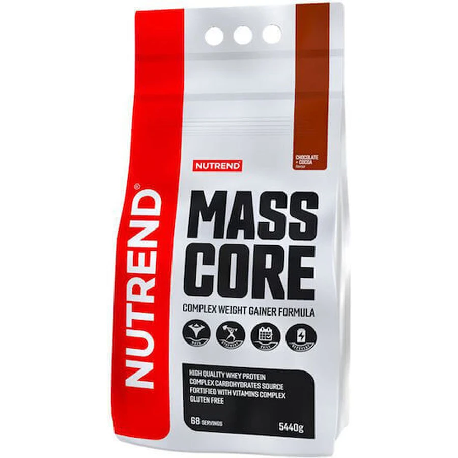 Nutrend Mass Core Whey Protein Сироватковий протеїн без глютену зі смаком шоколаду 5,44 кг: ціни та характеристики