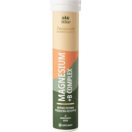 Kaiser 1889 Premium Vitaminology Magnesium & B Complex 20 шипучих таблеток: цены и характеристики