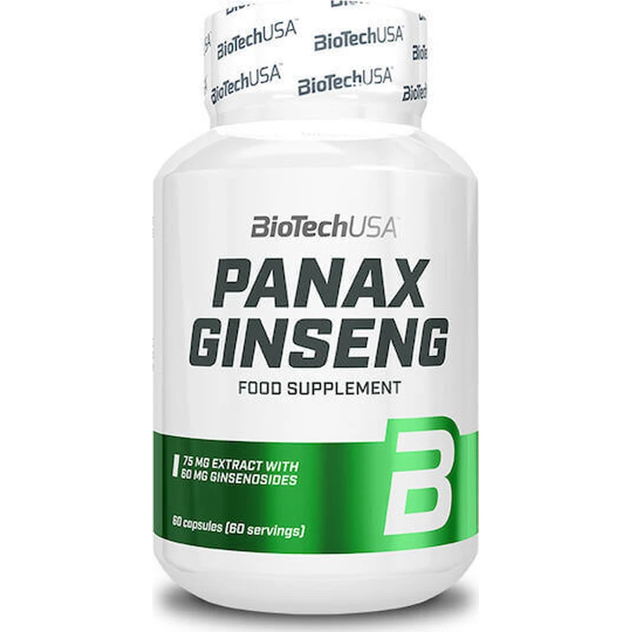 Biotech USA Panax Ginseng Food Supplement Special 60 caps Unflavoured: цены и характеристики