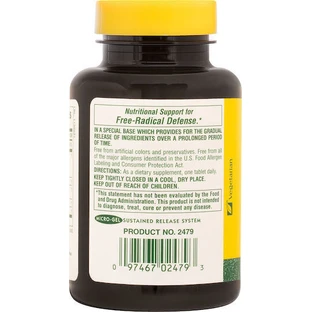 Nature's Plus Вітамін С для підтримки імунітету, шкіри та антиоксидантної дії 1000 мг 60 таблеток