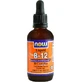 Now Foods Рідкий вітамін В-12 для здоров'я нервової системи 59мл