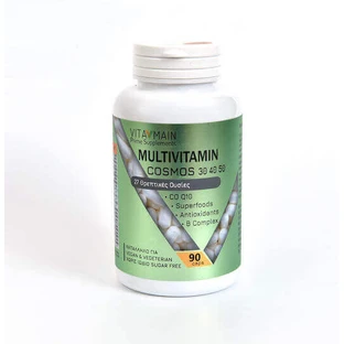 Vitamain Cosmos Мультивітамінний комплекс для зміцнення енергії, імунітету та нервової системи 90 капс.