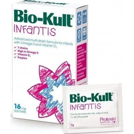 Bio-Kult Infantis Пробиотики для детей и младенцев 16 пакетиков: цены и характеристики