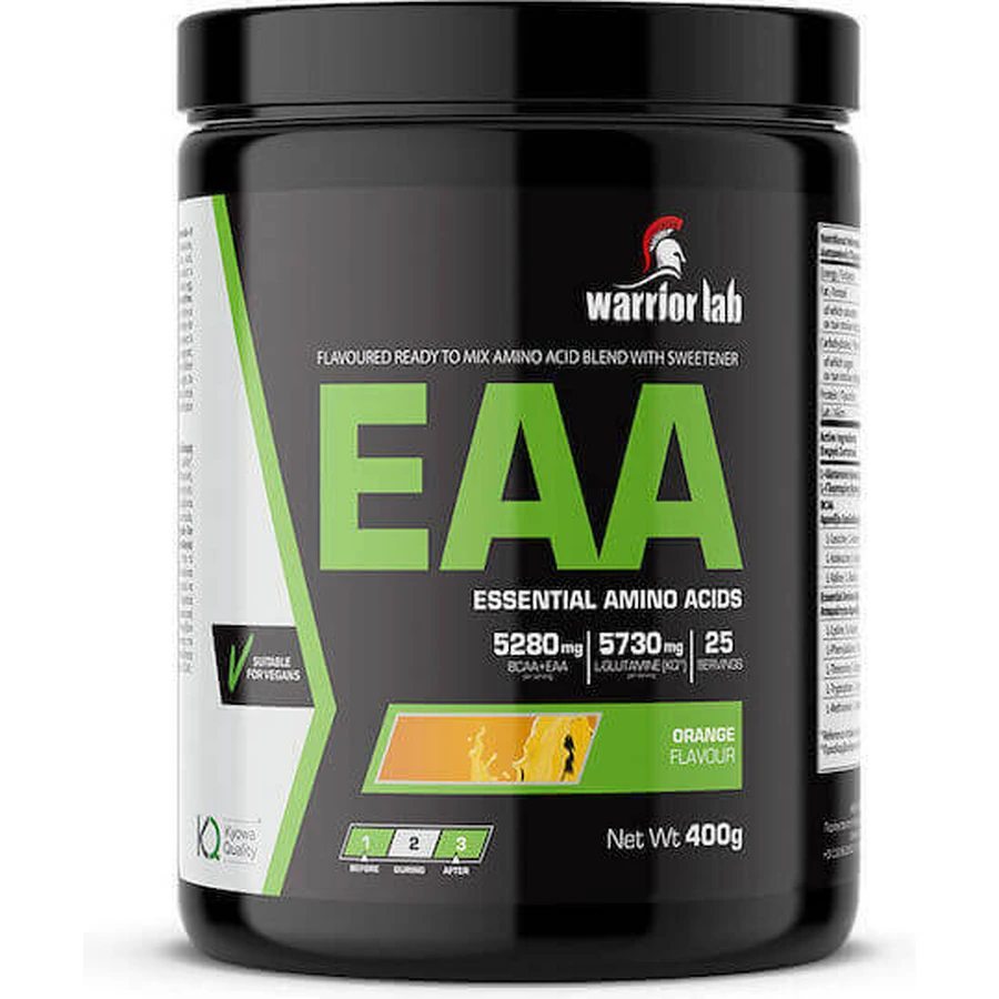 Warrior Lab Essential Amino Acids 400gr Orange: ціни та характеристики