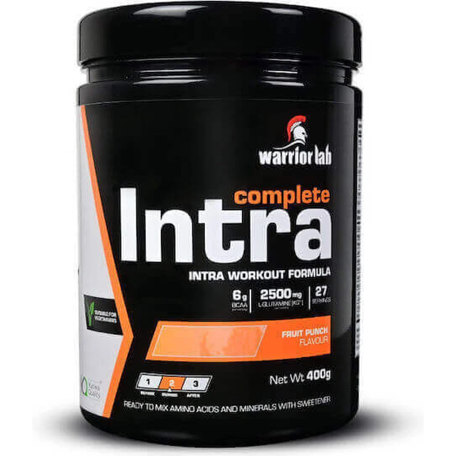 Warrior Lab Complete Intra Pre Workout Supplement 400gr Fruit Juice: цены и характеристики
