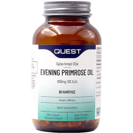 Quest Evening Primrose Oil 10% GLA Menopause Supplement 90 caps: цены и характеристики