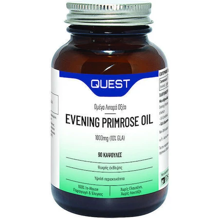 Quest Evening Primrose Oil 10% GLA Menopause Supplement 90 caps: цены и характеристики