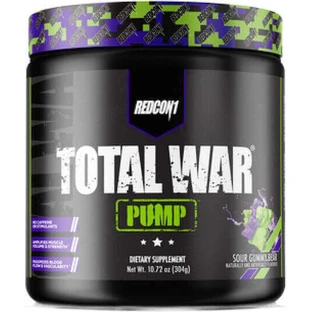 Redcon1 Total War Pump Hydromax & Rhodiola Hydromax & Rhodiola 304 Grams Sour Bears