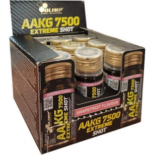 Olimp Sport Nutrition Aakg 7500 Extreme Shot 7500mg 9 x 25ml Grepfruit