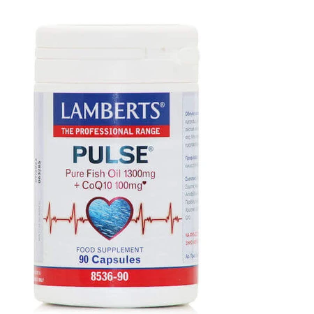 Lamberts Pulse Pure Чистый рыбий жир 1300 мг и CoQ10 100 мг Рыбий жир 1300 мг 90 капс неароматизированный: цены и характеристики
