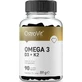 OstroVit Омега 3 D3 + K2 риб'ячий жир 90 капс. без смаку