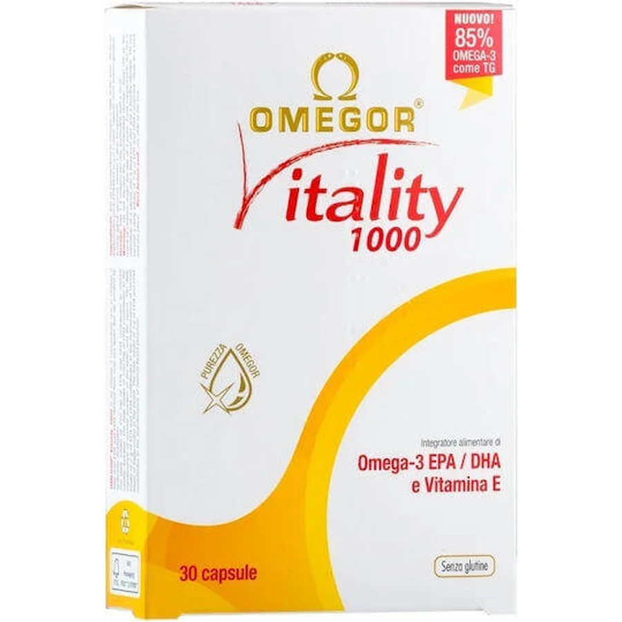 Uga Omegor Vitality 30 капсул без ароматизаторов: цены и характеристики
