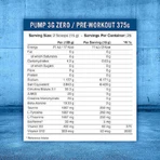 Applied Nutrition Pump 3G Pre-Workout Food Supplement Special 375gr Icy Blue Razz: цены и характеристики