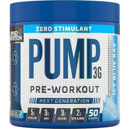 Applied Nutrition Pump 3G Pre-Workout Food Supplement Special 375gr Icy Blue Razz: цены и характеристики