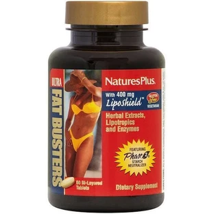 Nature's Plus Ultra Fat Busters LipoShield 400 мг добавка для схуднення 60 табл.