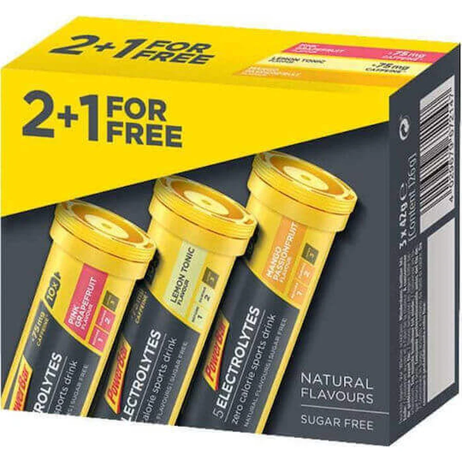 PowerBar 5 Electrolytes Multi Electrolytes Multi Pack 3x3.3333333333333335 шипучие таблетки: цены и характеристики