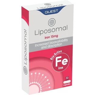 Quest Iron 15mg 30 Capsules