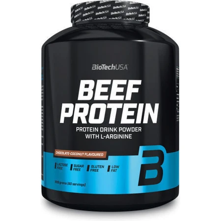 Biotech USA Beef Protein Без глютена и лактозы Говяжий протеин со вкусом кокосового шоколада 1,816 кг: цены и характеристики