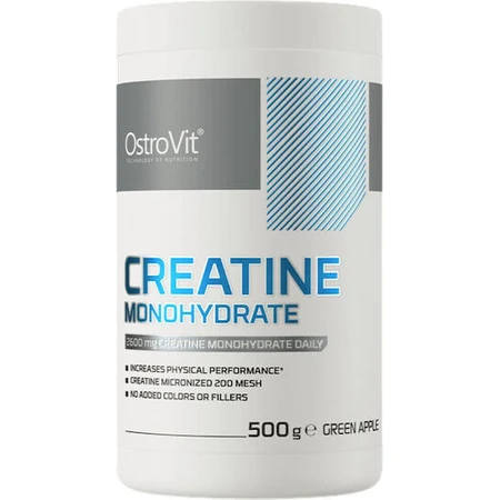 OstroVit Creatine Monohydrate Green Apple 500гр: ціни та характеристики