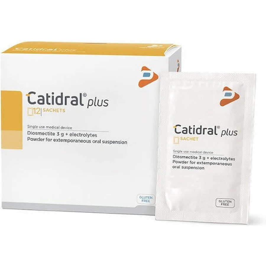 Adelco Catidral Plus Специальная диетическая добавка 12 пакетиков Ваниль: цены и характеристики