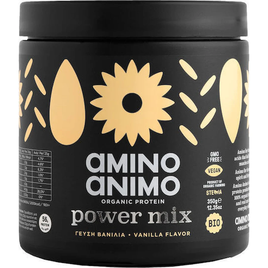 Physis Laboratory Amino Animo Animo Power Mix без глютену та лактози зі смаком ванілі 350гр: ціни та характеристики