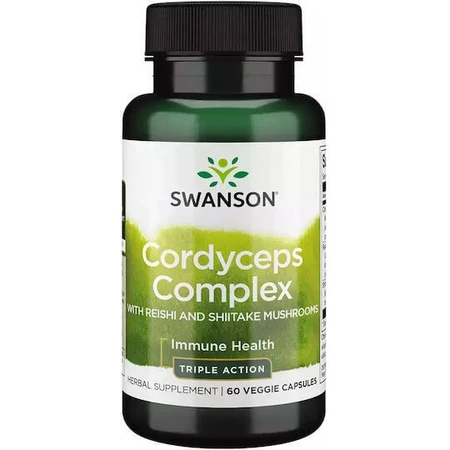 Swanson Cordyceps Complex 60 растительных капсул: цены и характеристики