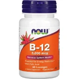 Now Foods B-12 Витамин для здоровья нервной системы 5000 мкг 60 таблеток