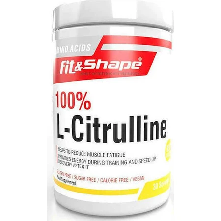 Fit & Shape L-Цитруллин 100гр неароматизированный: цены и характеристики