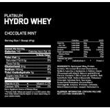 Optimum Nutrition Platinum Hydro Whey Protein Сироватковий протеїн без глютену зі смаком ванільних бобів 1,6 кг