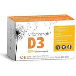 Medicair Vitamin Air D3 Вітамін для зміцнення імунної системи та здоров'я яєць 1200iu 60 капс.: ціни та характеристики