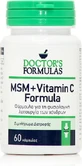 Doctor's Formulas Msm + Вітамін С добавка для здоров'я суглобів та кісток 60 капс.