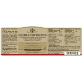 Solgar Neuro Nutrients 60 трав'яних капсул без смаку