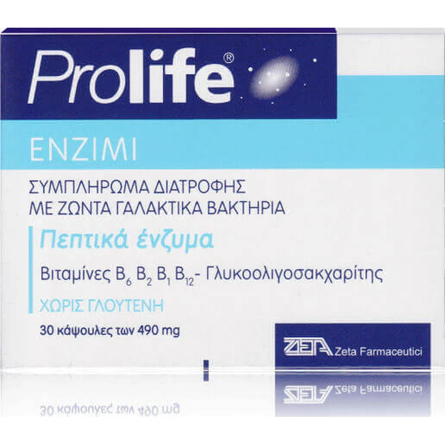 Epsilon Health Prolife Probiotic Enzymes 30 капс: цены и характеристики