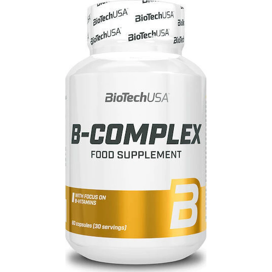Biotech USA B-Complex Витамин для энергии, укрепления иммунной и нервной систем 60 капс: цены и характеристики