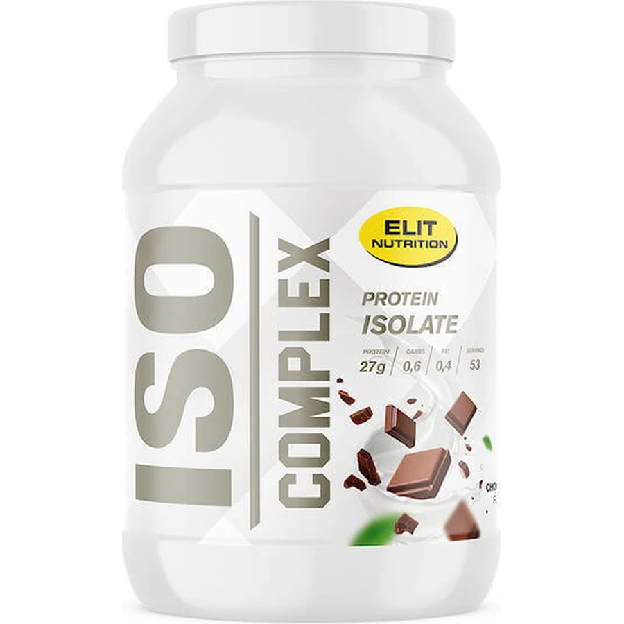 Комплекс сироваткового протеїну Elit Nutrition Iso Complex зі смаком шоколадного брауні 1,6 кг: ціни та характеристики
