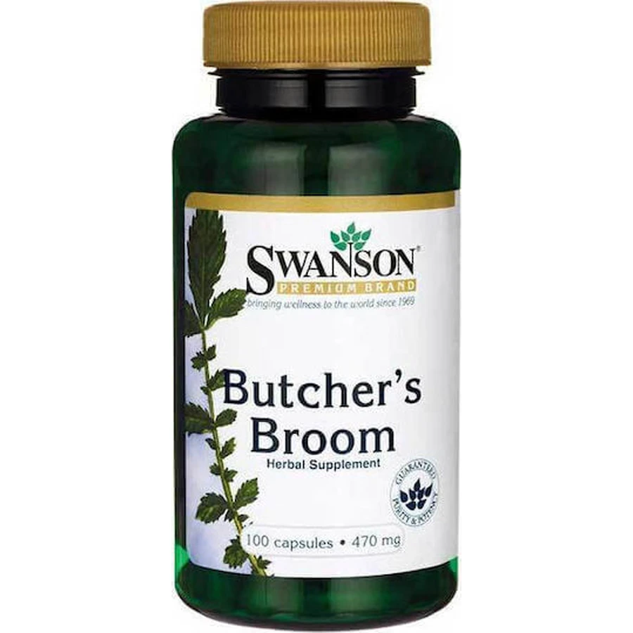 Swanson Butcher's Broom 470 мг Пищевая добавка Special 100 капс: цены и характеристики