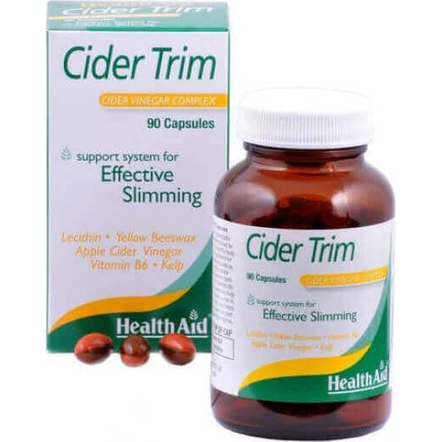 Health Aid Cider Trim Slimming Supplement 90 caps: цены и характеристики